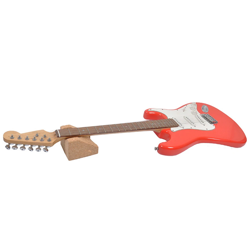 

Guitar Neck Rest Cork Wood Unique Shape Guitar Support Pillow Instrument Tool Acoustic Electric Bass Luthier Setup