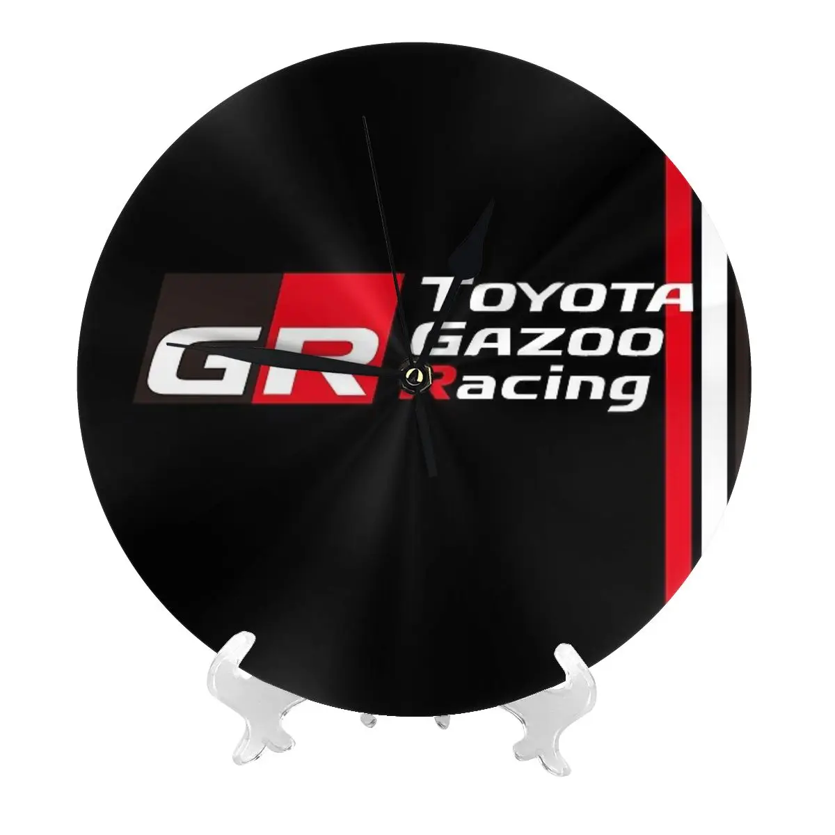 T-Toyota GR Wrc Racing 86 Yaris Supra GAZOO RACING Wall Clock Modern 3D for Home Office Hotel Restaurant School Decoration