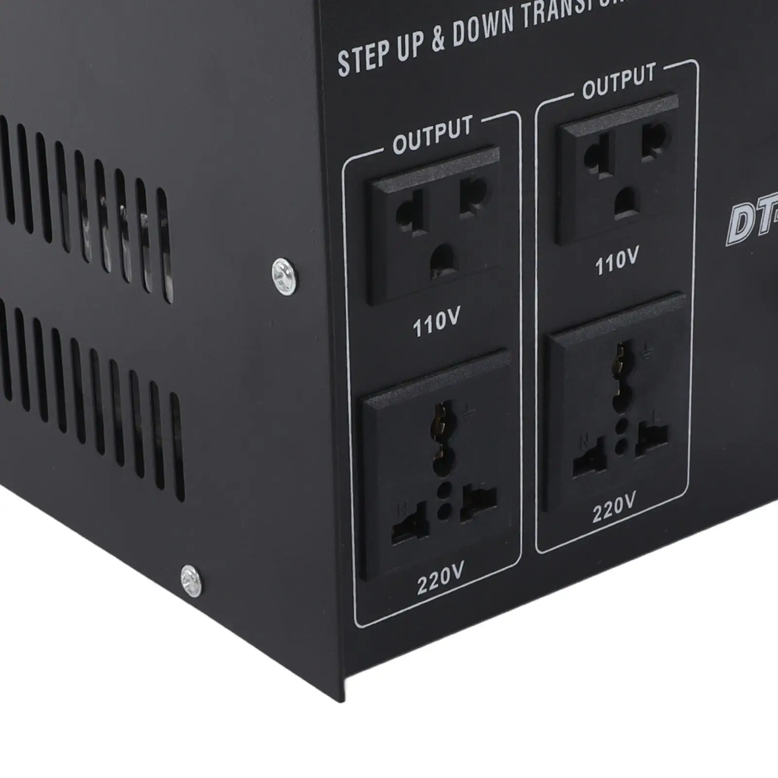 DT-1500VA Heavy Duty Step Up Voltage Converter Power Transformer 110V/220V 220V/110V - 1500W