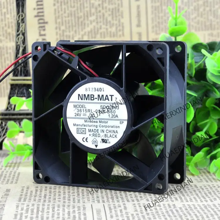 

New 9238 24V 3615RL-05W-B60 Cooling Fan Assembly Kit
