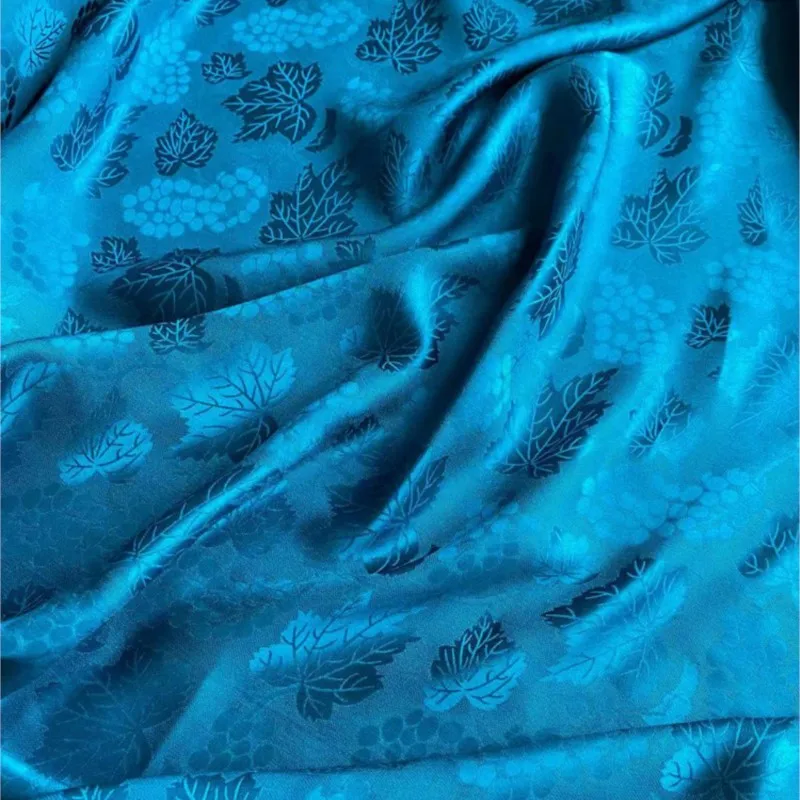 Real Silk Jacquard Fabric Han Chinese Clothing Cheongsam Chinese Style Clothing Cloth