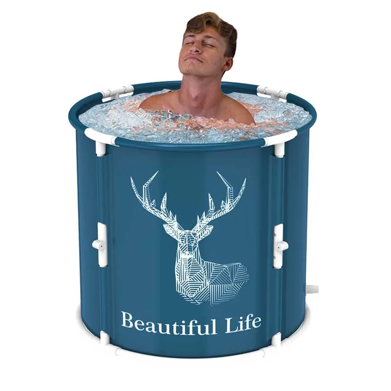 Portable bathtub collapsible tub ice tub collapsible
