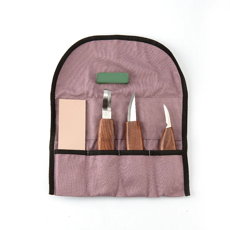 

Wood Carving Knife Set Woodworking Cutter Hand Tool Kit with Hook Knife for Beginners DIY Whittling Gift