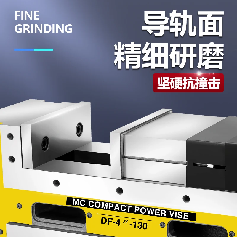 

DAFEI MC Precision Hydraulic Vise Hydraulic Flat Mouth Vise Machining Center 6 Inch Angle Fixed Double Force Booster Vise