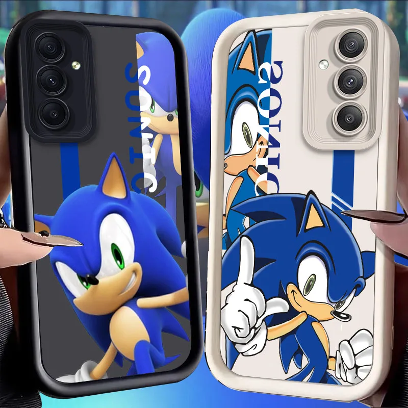 Game S-Sonics Phone Case for Samsung Galaxy A73 A72 A71 A55 5G A54 A52 A52S A51 4G A31 A30 A24 A23 A22 A21S A20S A13 A12 Cover