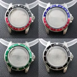 High-quality 39.5mm Silvery Retro Steel Case Fit NH34 NH35 NH36 Movement Case Watch Box