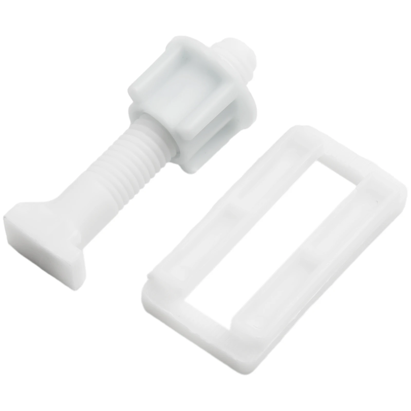 For 2-Pack Toilet Seat Hinge Hardware Set Featuring Sliding Plates Screws Bolts And Washers For Bathroom Toilet Seat Repairs
