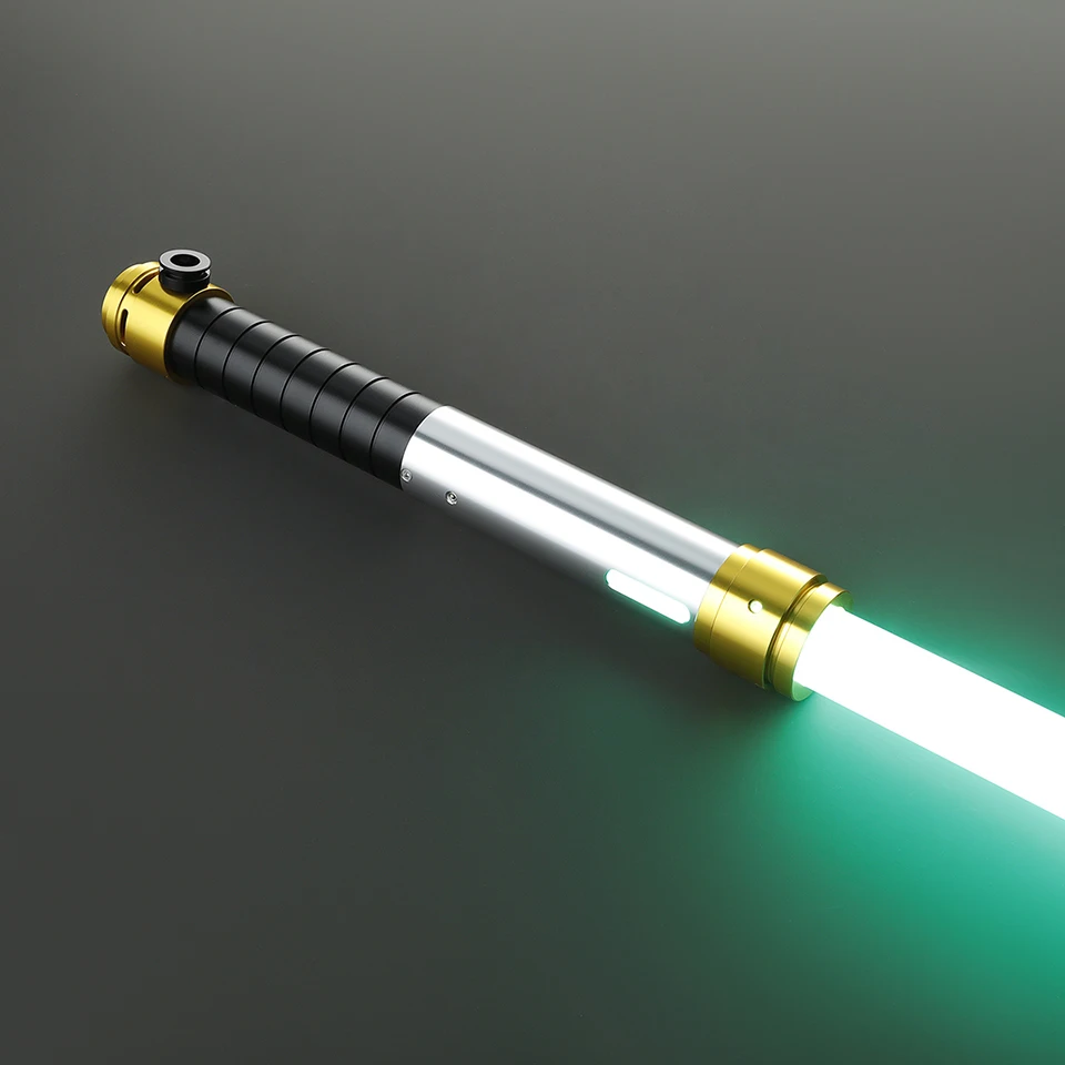 Espada láser de Neopixel, sable láser Jedi con mango de Metal, Control de movimiento, Cosplay, duelo luminoso, juguete