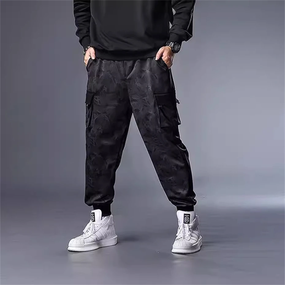 Camouflage Jogger Pants Men Plus Size 7XL Fashion Casual Camo Track Pants Elastic Waist Trousers Male Big Size 7XL