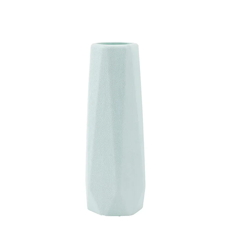 Nordic Style Flower Vase Living Room Decoration Ornaments Modern OrigamiPlastic Vases Pot Flower Arrangements Home Decor