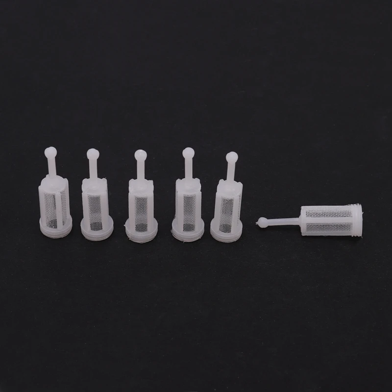 10Pcs Plastic Gravity Typ Spray Filter Pot Diameter 11Mm Total Length 36Mm Can Adapt To The Majority Of Solvent