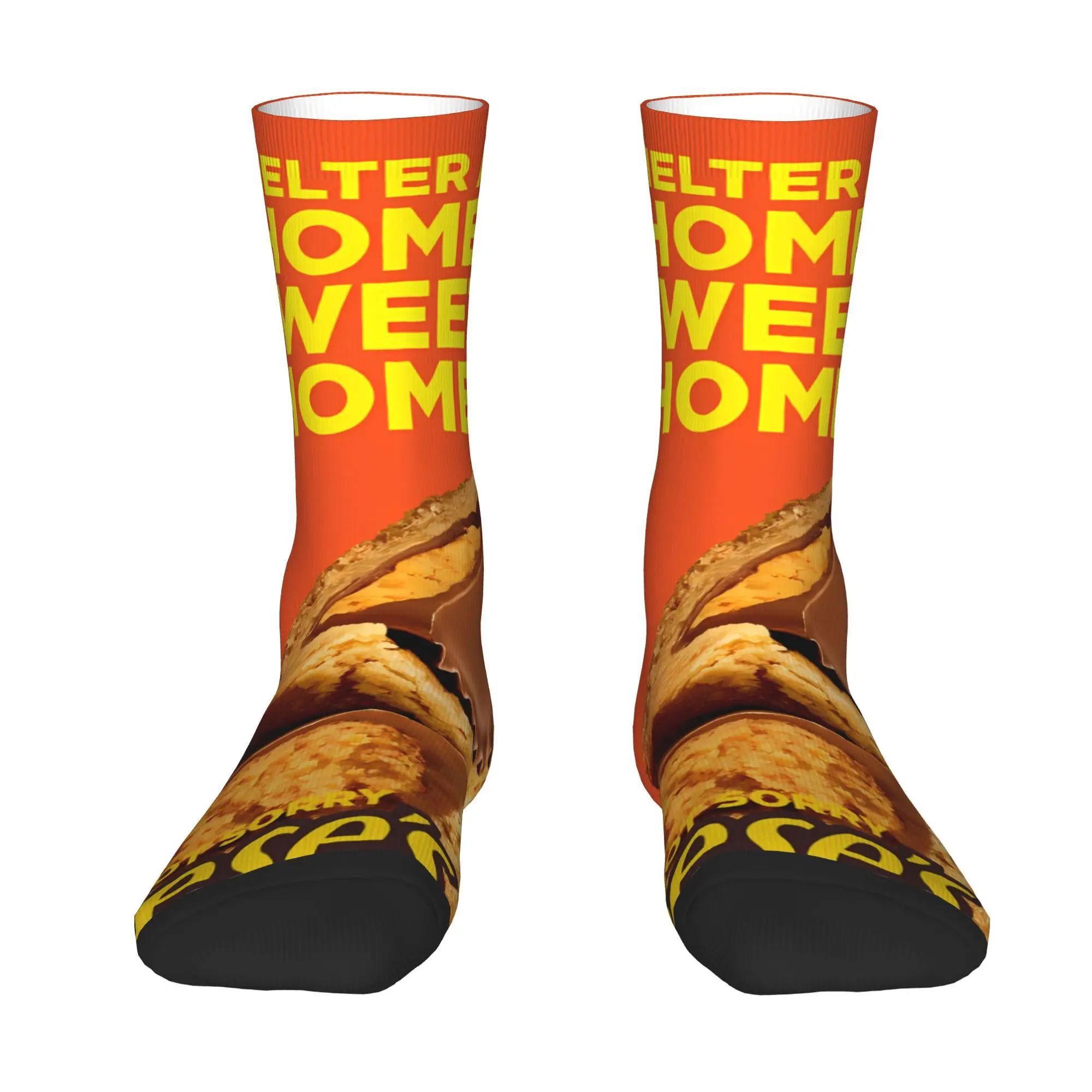 Chocolade Snoep Reese's Sok Gedrukt Man Polyester Mode