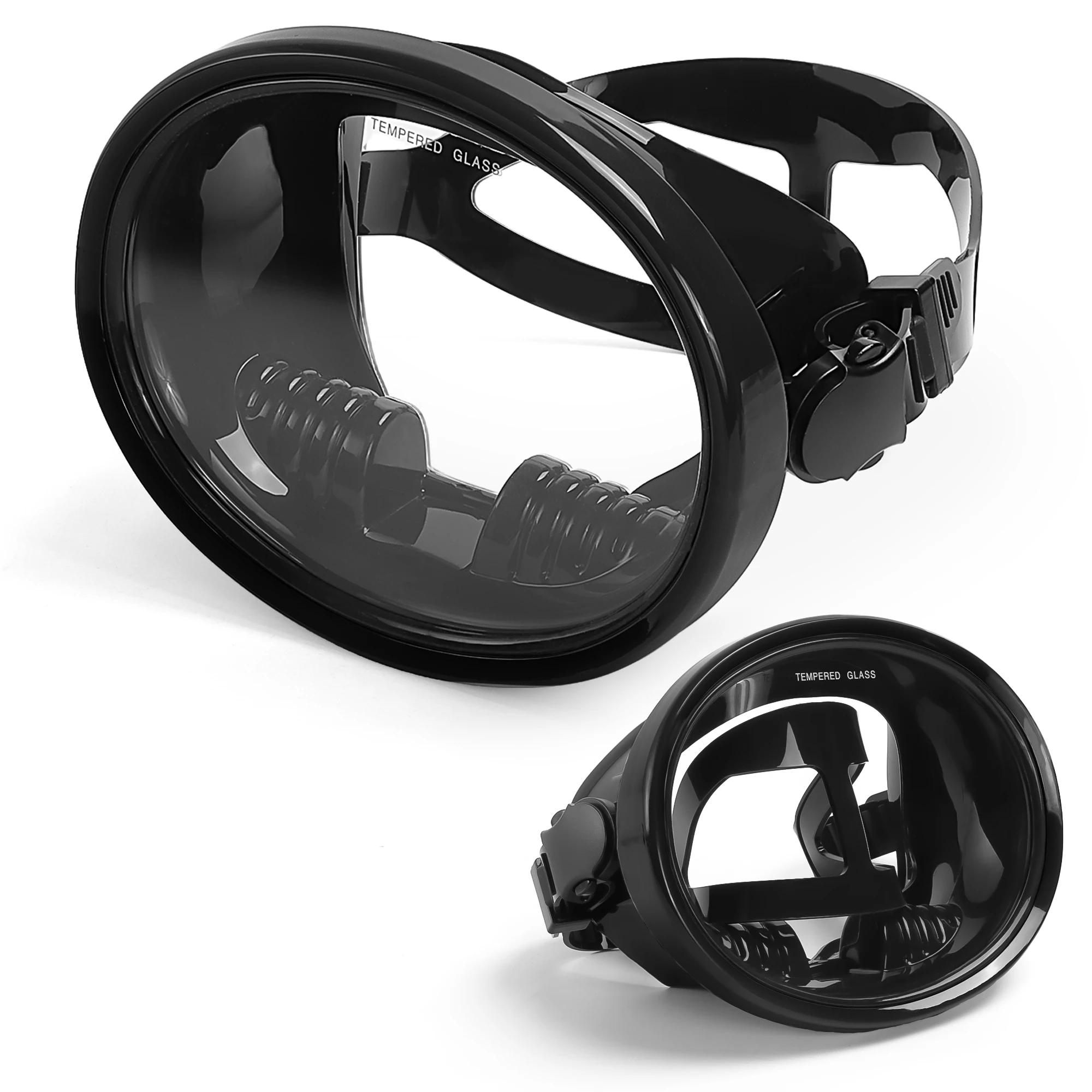 

Маска для дайвинга для взрослых: противотуманные линзы с широким обзором для подводного плавания, подводного плавания и фридайвинга — удобные водные очки