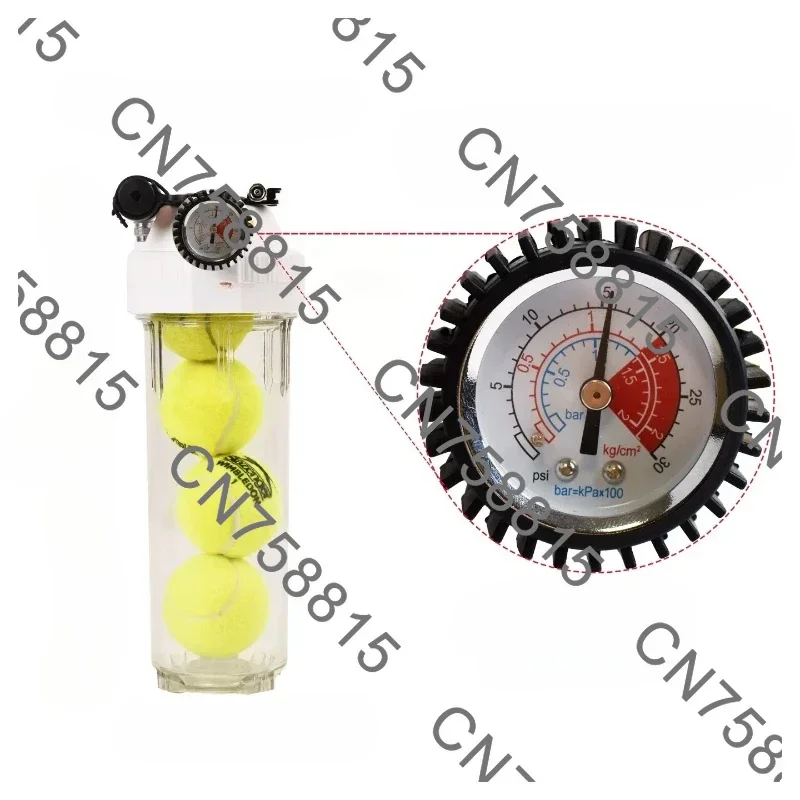 Large capacity tennis pressure bottle, durable air pressure bottle, air pressure tank, without tennis ball