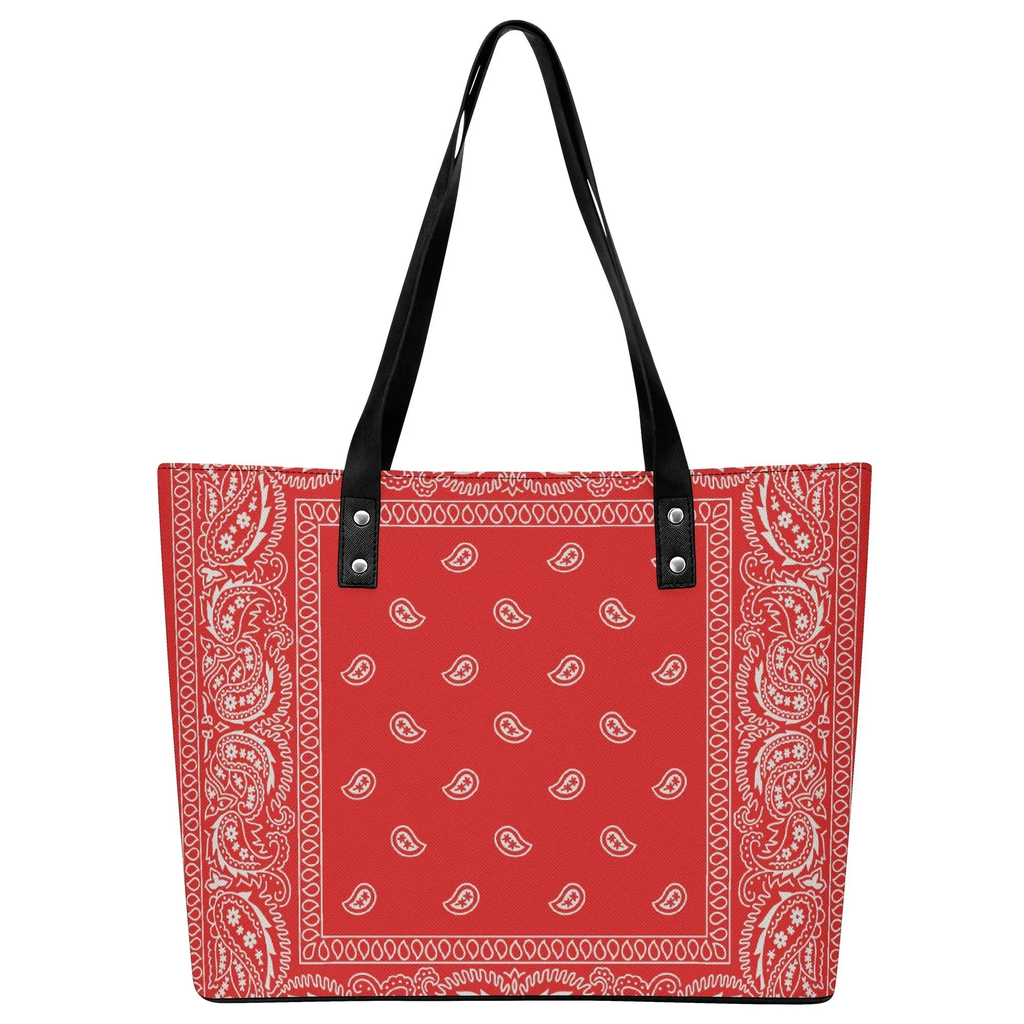 

Настраиваемая женская сумка-бандана из искусственной кожи, подходящая для покупок и может быть персонализированной