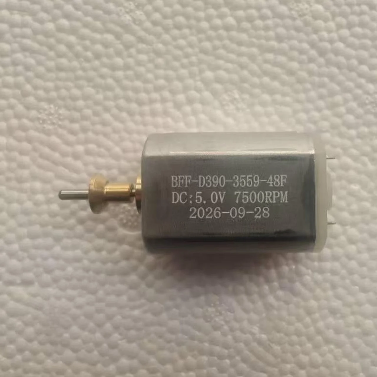 High-Speed Low Voltage 5.0V 7500rpm Precious Metal Brush Motor for Household Small Appliances Shaver Tool Accessories D390