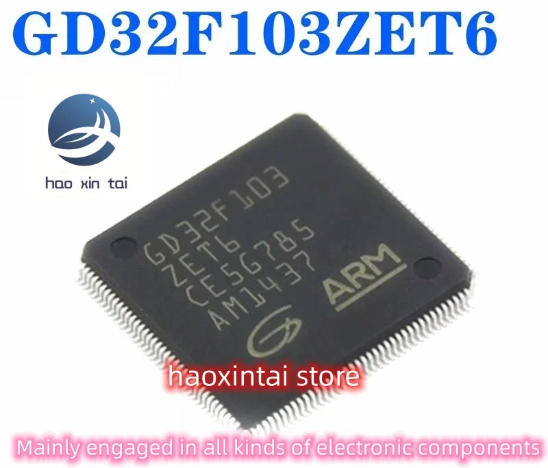 10pcs new original GD32F103ZET6MB easy 32-bit microcontroller LQFP-144 microcontroller replaces STM
