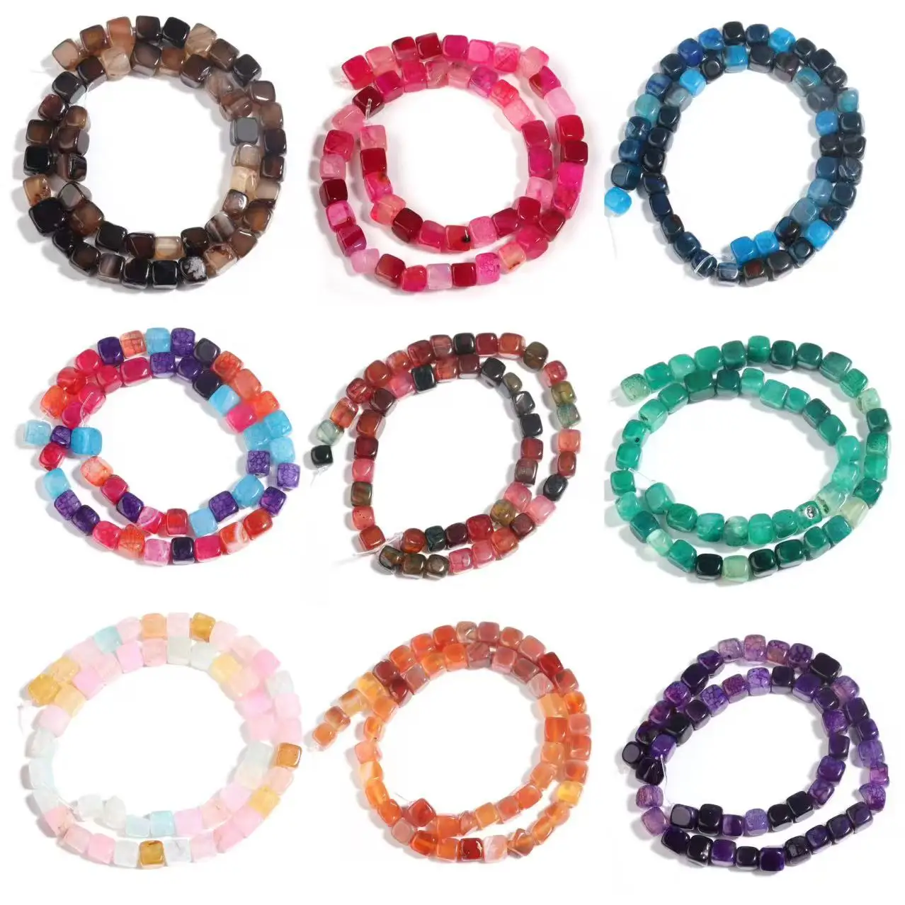 Apx 46Pcs/Strand 8M…