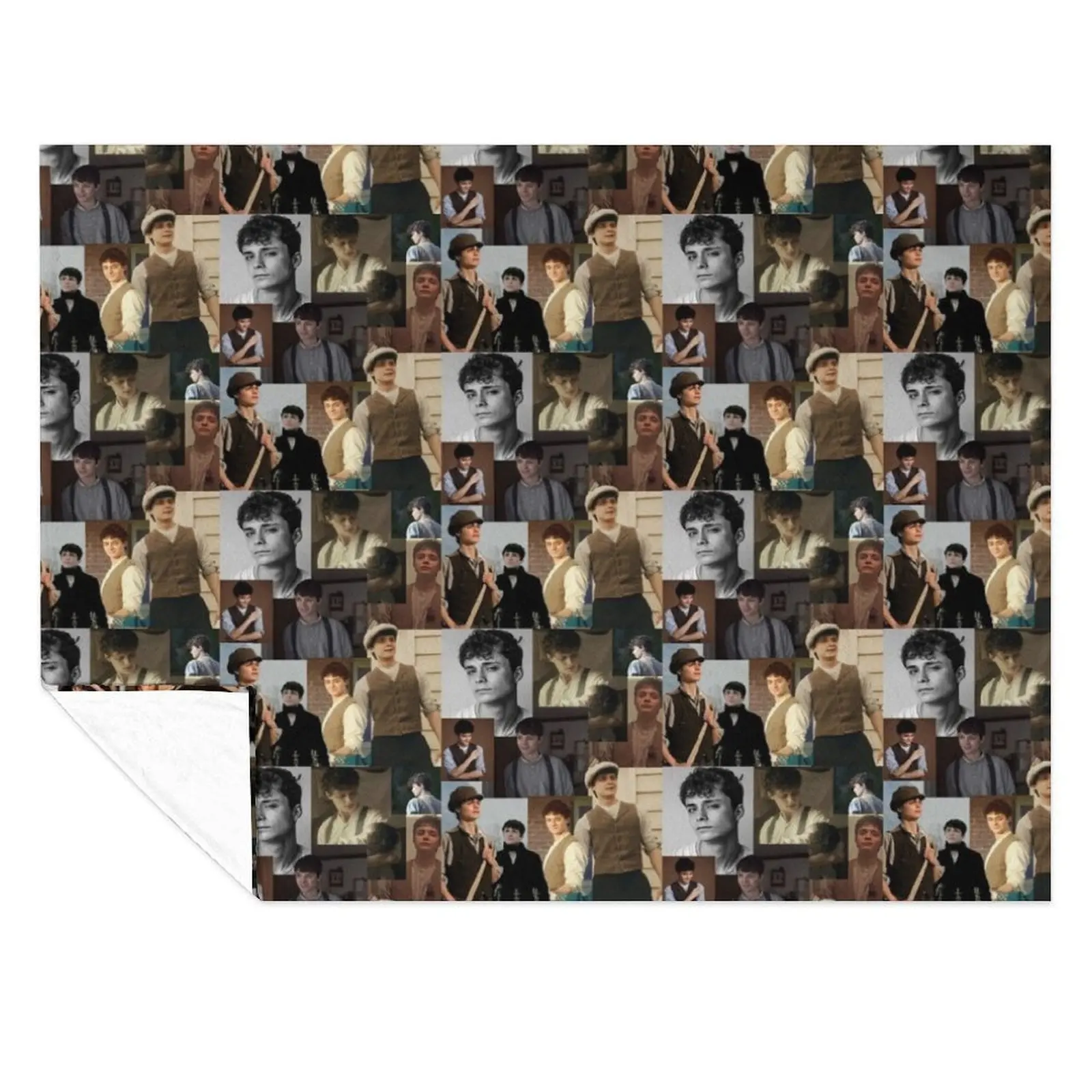 

Gilbert Blythe collage Throw Blanket Nap Soft Plaid Moving Blankets