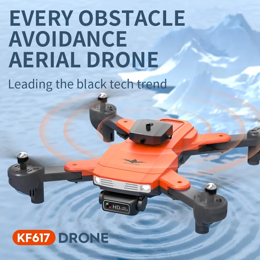 4-side Obstacle Avoidance KF617 Drone Original accessories KF617 Dron Battery 3.7V 1200MAH Battery Propeller USB For KF617 RC To