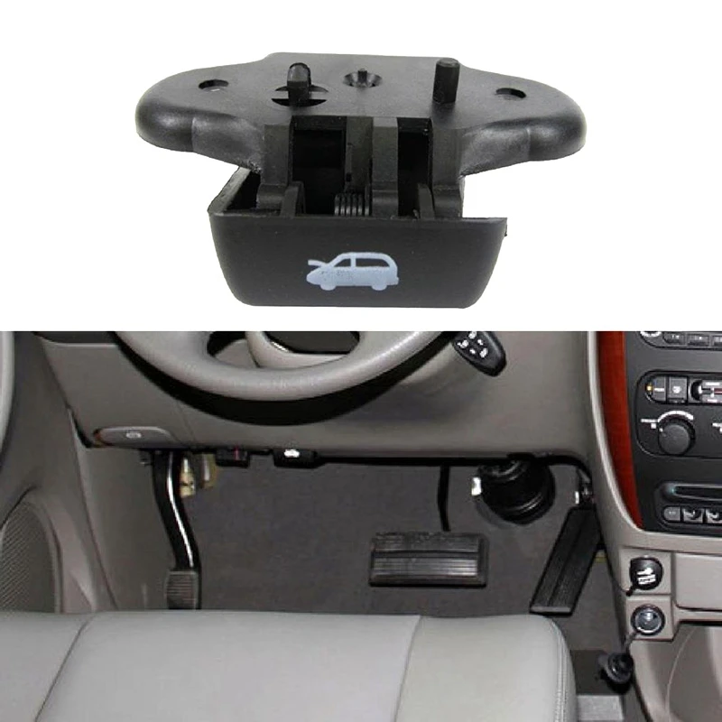 Hood Latch Release Handle For Chrysler Town & Country Voyager 2001-2010 For Dodge Caravan 68002784AA