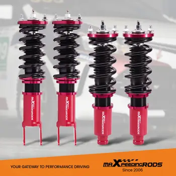 適用於本田思域第五代(1992-1995)EG5 EG6 EG7 的 24 段阻尼可調絞牙避震器,也適用於 EK9 EK4 思域 EK 車型。 10 最佳銷售 思域EK4 - №9