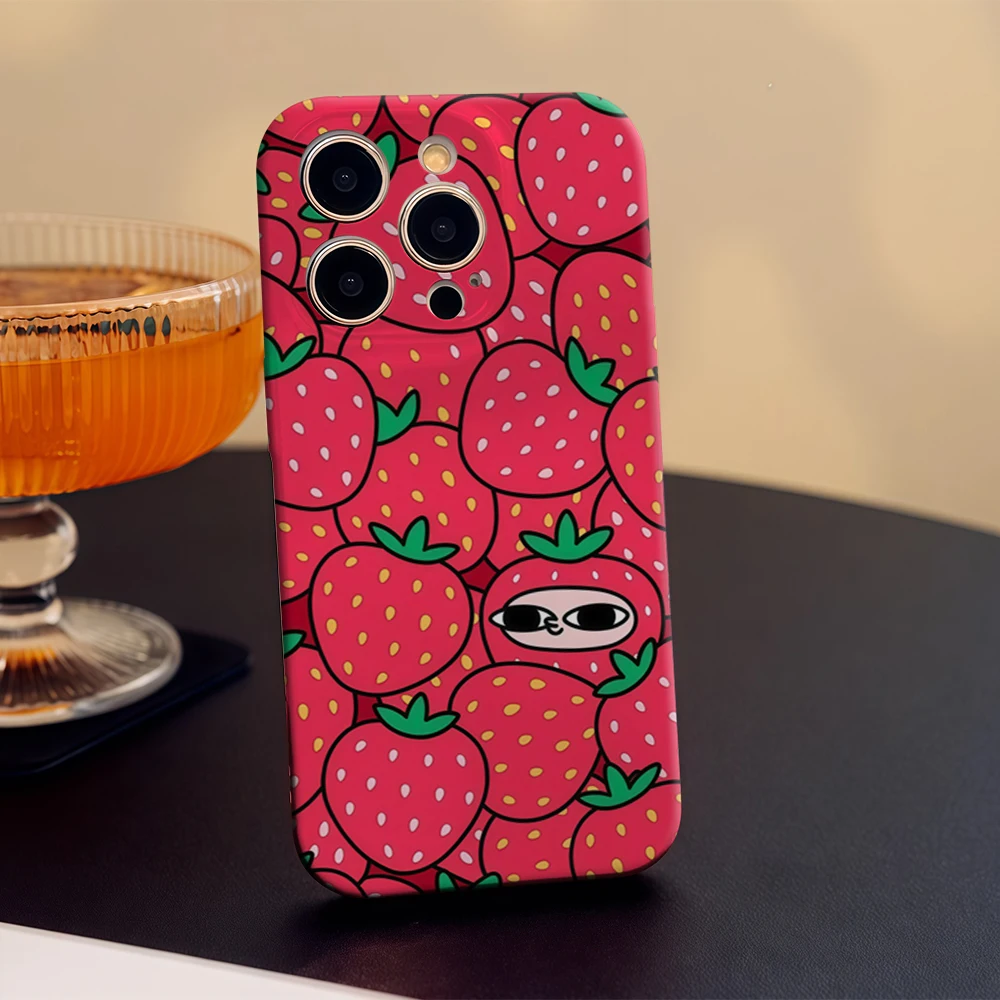 Patrón de estrella juguetona en rayas rosadas IPhone17 imprescindible funda de teléfono para IPhone 17 16 15 14 13 HD funda dura de una sola capa resistente