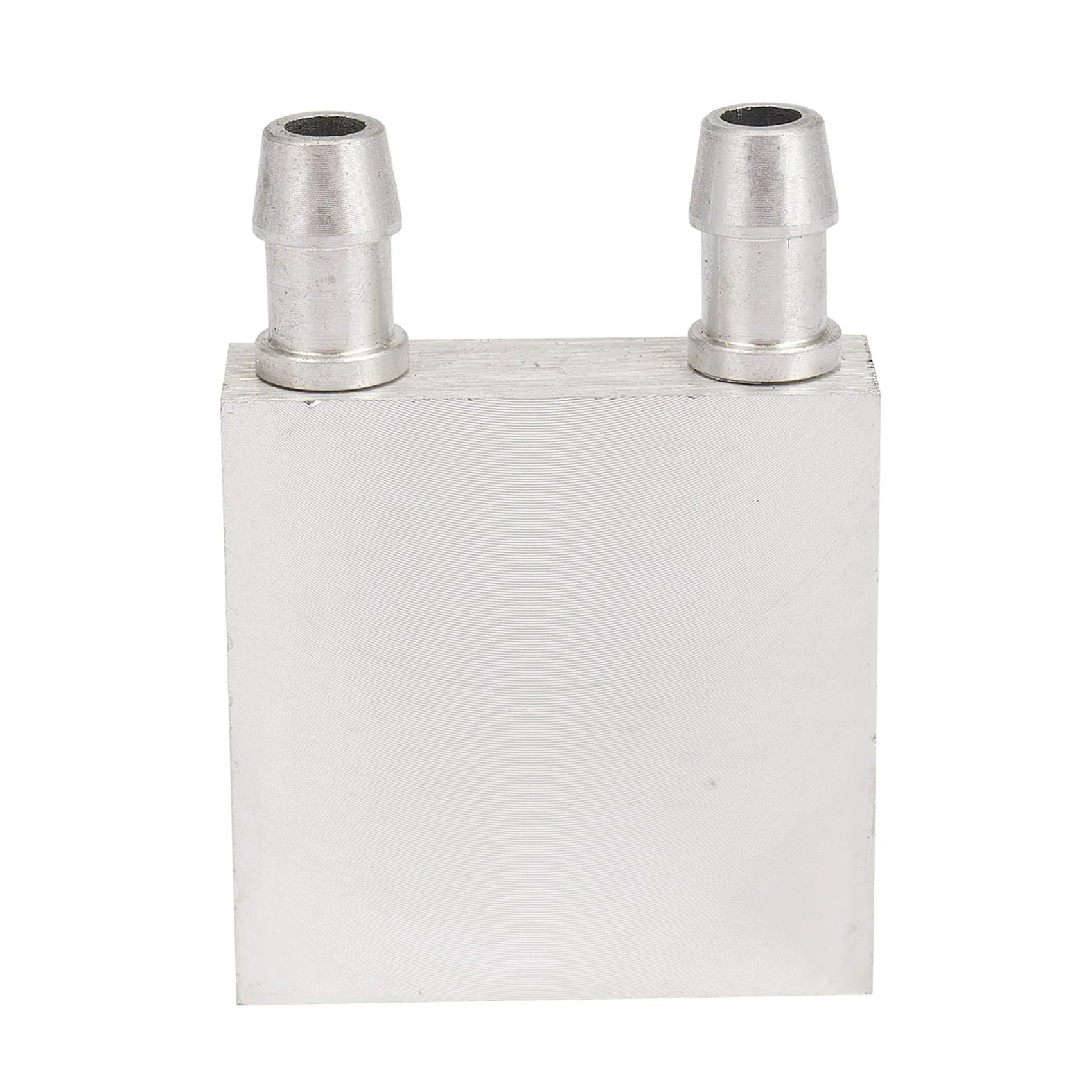 Exquisite-4X Primary Aluminum Alloy Water Cooling Block 40X40mm For Liquid Water Cooler Heat Sink System Silver Use