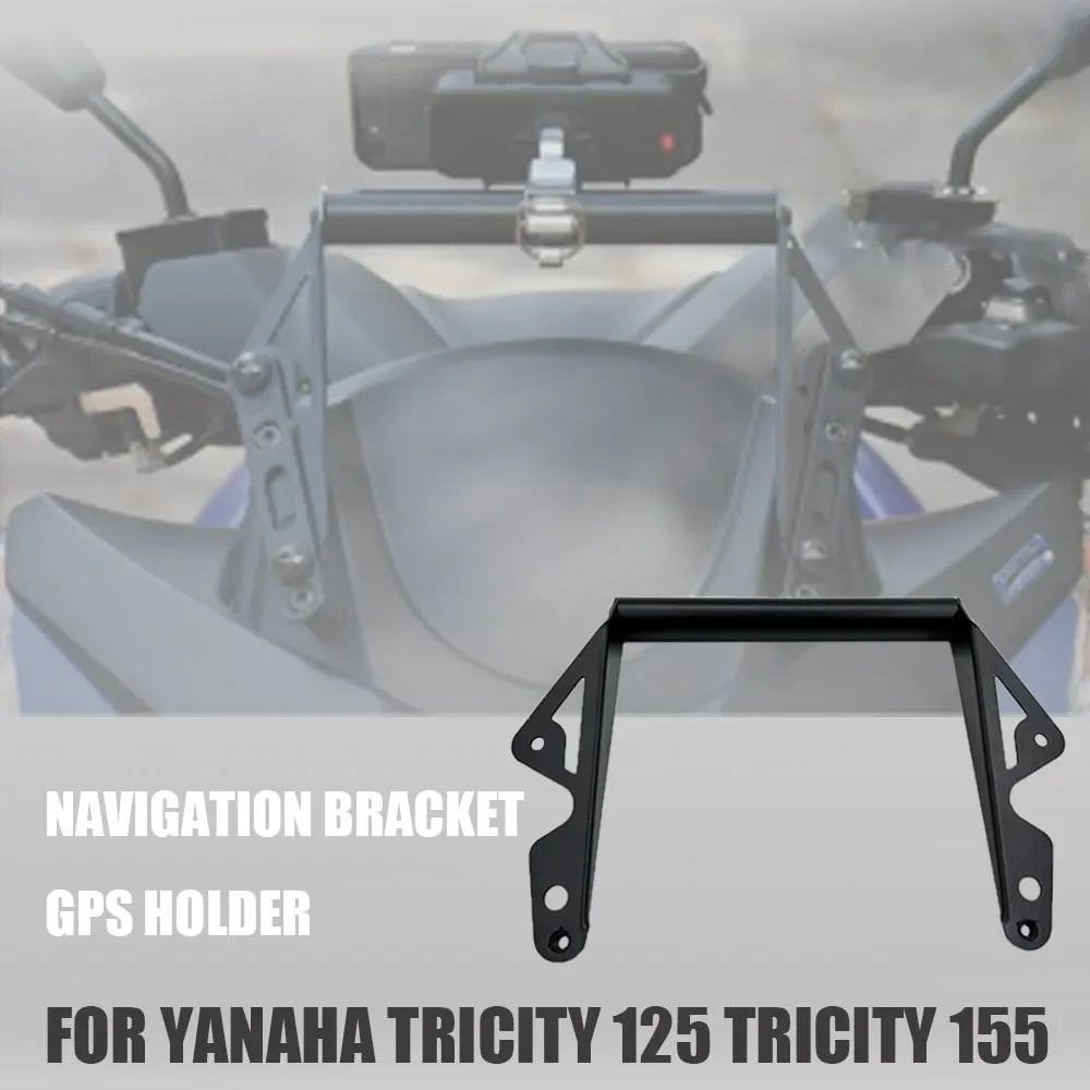 

For Yanaha Tricity 125 2018-2021 Motorcycle Navigation Bracket Plate Phone Stand Holder GPS Holder Yanaha Tricity 155 2017-2020