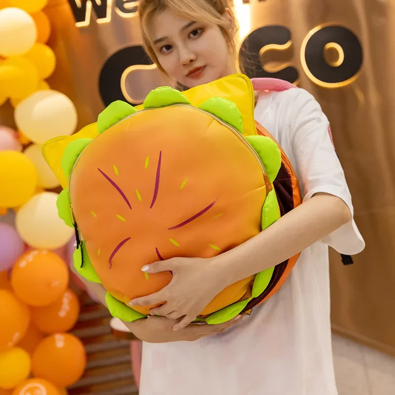 Fashion campus stephen universe BioWorld cute hamburger zainetto zaino costume cosplay 38CM Prop Halloween