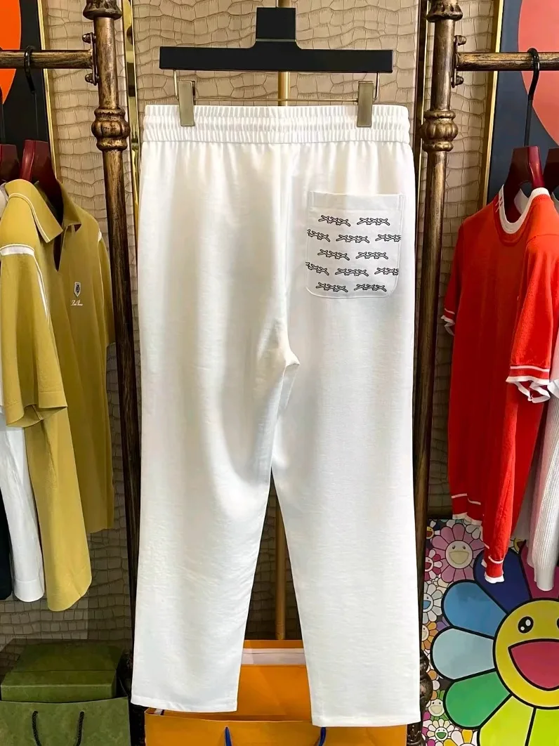 

Men's High-Quali Faionable mat Straight Leg Casual Pants Spring Summer New Arrival Ele Drapey Comfortable Fit