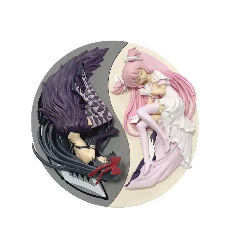 Lying Pose Figure Dark Magical Heroine Demon Form With Shelf Desk Display For Teens anime enthusiasts Gift