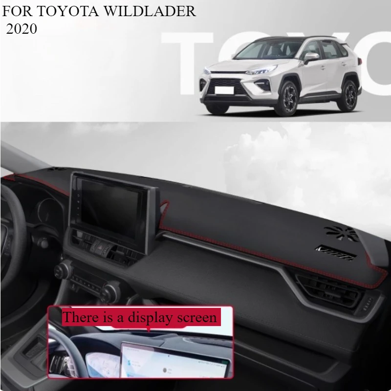 

FOR TOYOTA WILDLADER 2020 Car Dash Mat Dashmat Dashboard Mat Cover Sun Shade Dash Board Cover Carpet Accessories