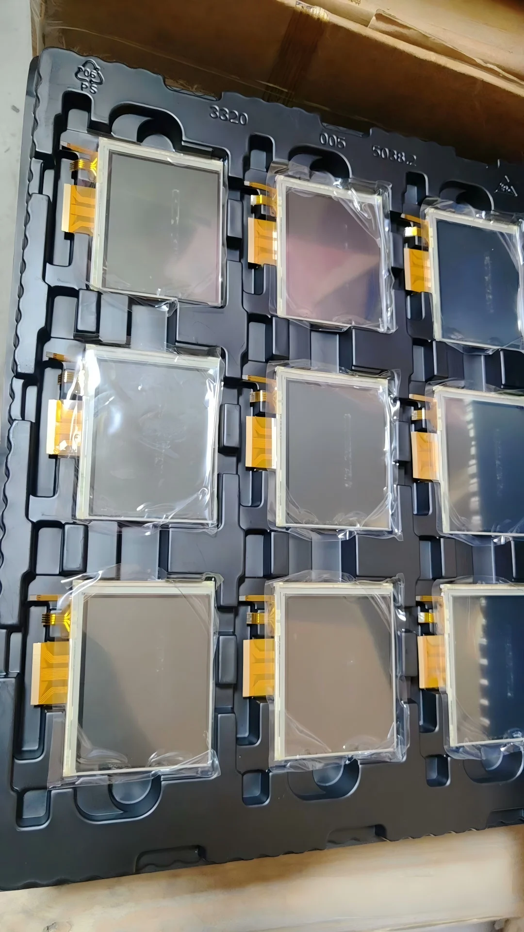 PDA LCD Screen 3.5 Inch 1024x600 Vertical Semi-Transflective Anti-Glare Display Touch Panel Repair Parts GD5313022