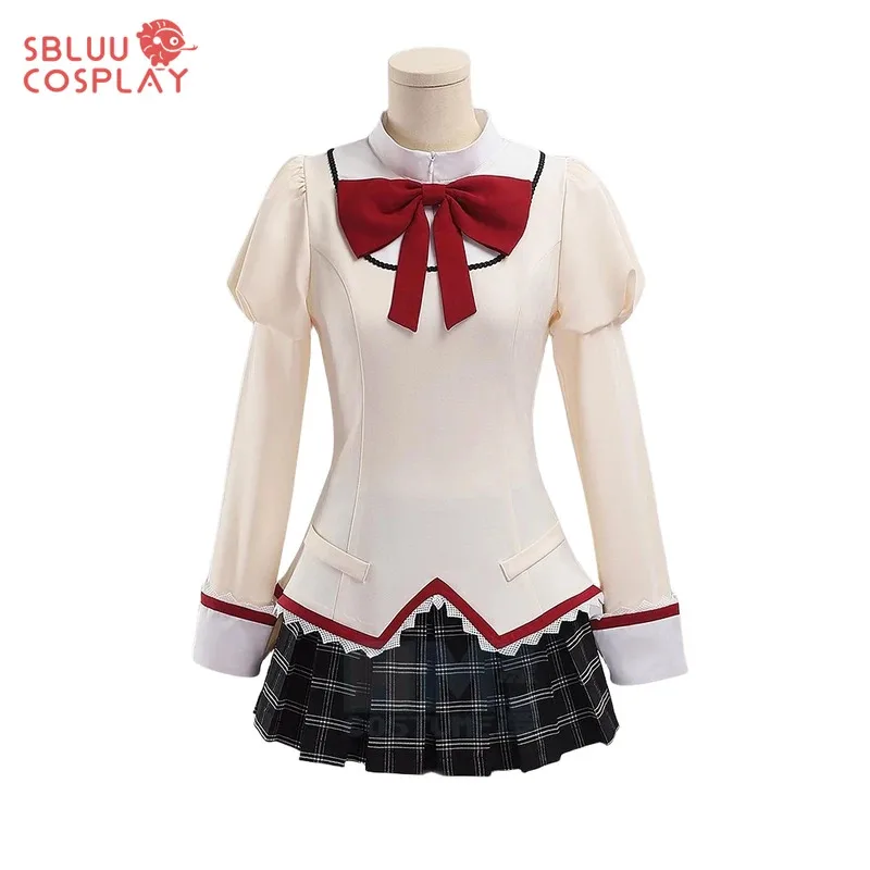 

Tomoe Mami Sakura Kyouko Miki Sayaka Akemi Homura Kaname Madoka Косплей Костюм Школьная форма Halloween Outfita; 6'x, 9;y'