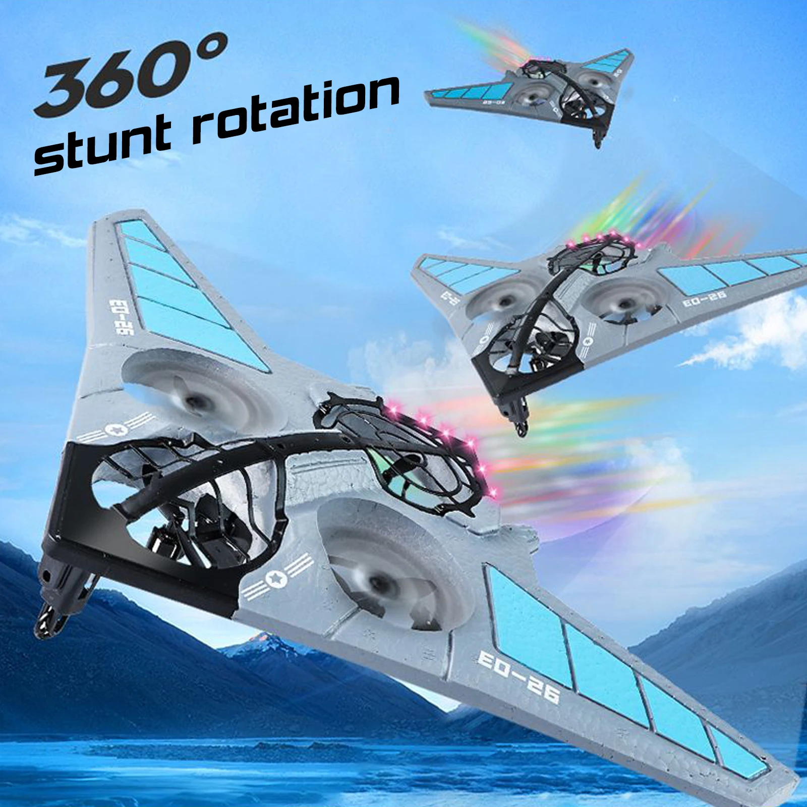 360 °   โดรนบังคับวิทยุหมุนได้ 360 องศา พร้อมรีโมทคอนโทรล 2.4GHz °   รถหมุนสตั๊นท์สำหรับเด็ก 3 แบตเตอรี่