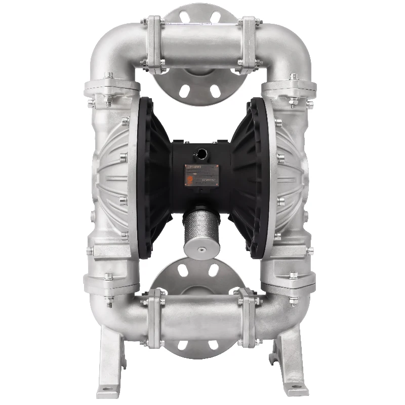 QBY3-80P Stainless Steel Pump 3-Inch Double Diaphragm Pneumatic Diaphragm Pumps Water Treatment ODM Customizable