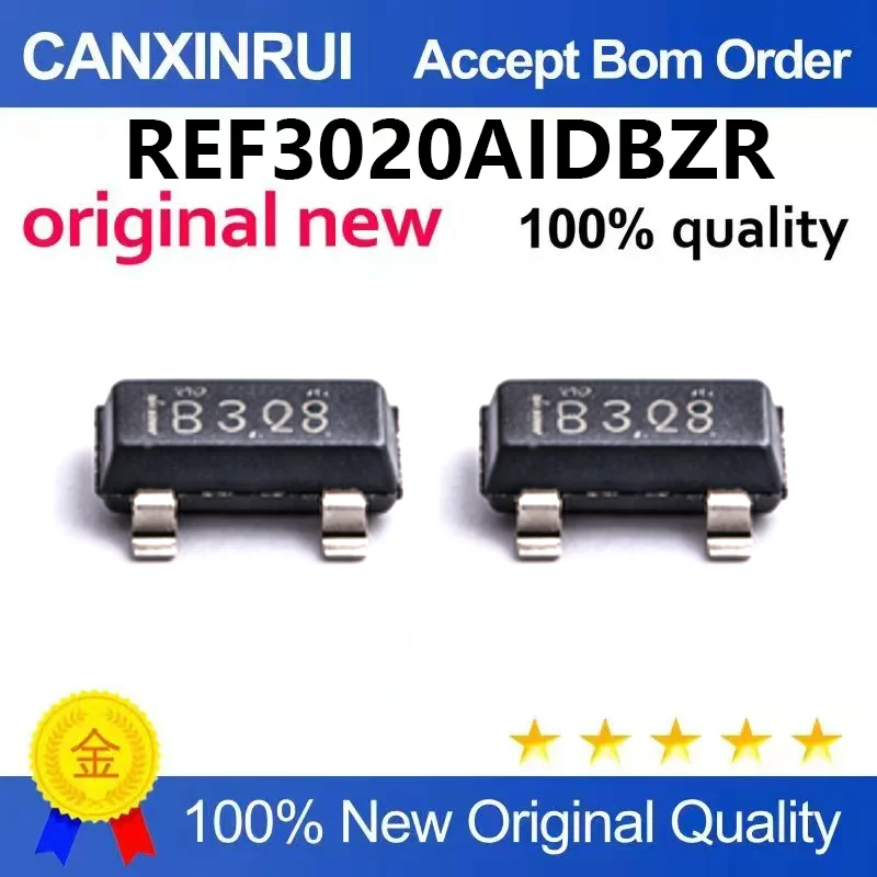 (5pcs-100pcs)Brand new original REF3020AIDBZR SOT-23 2V output 50ppm/℃ voltage reference IC chip