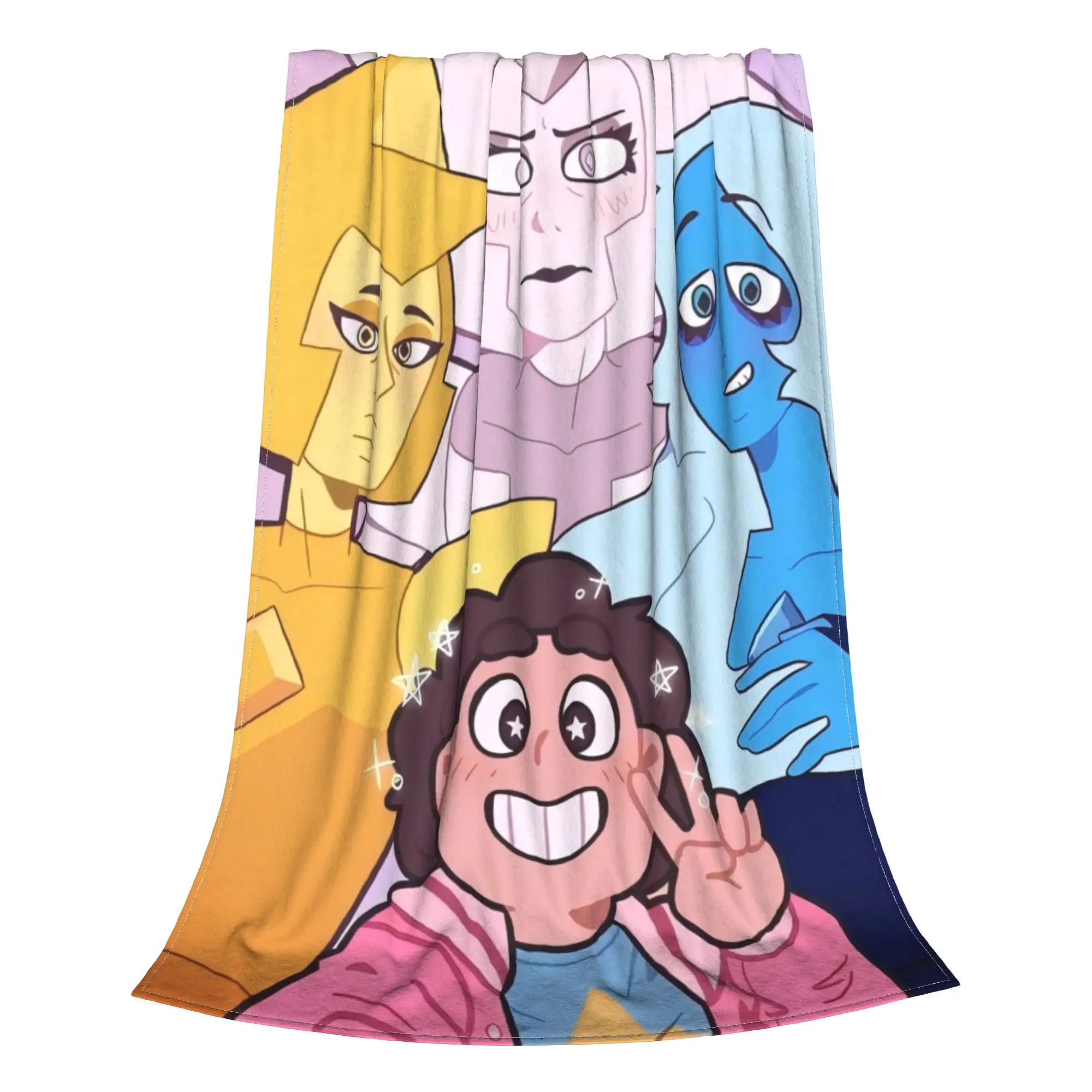 Steven Universe Steven Universe Blanket Autumn/Winter Cute Lightweight Throw Blankets For home  Plush Thin Quilt