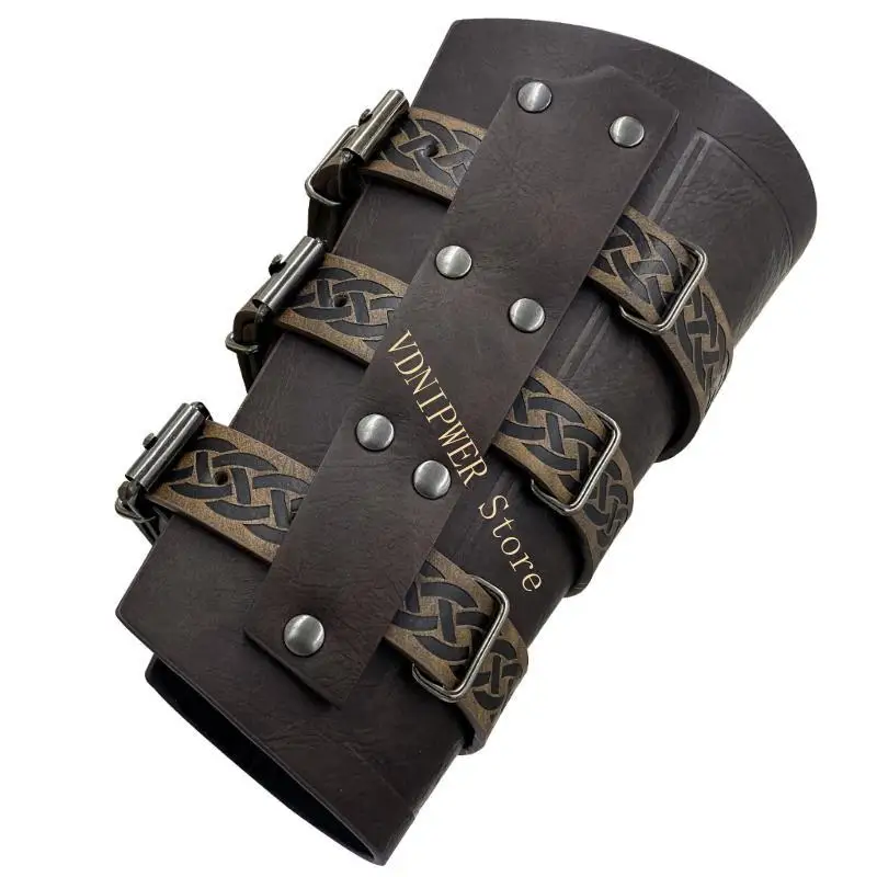 2lotsmedieval pu geather armguards archable مع تعديل حارس الذراع بالجنسين للجنسين d08e