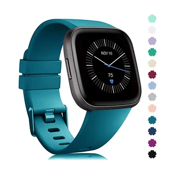 Band voor Fitbit Versa/Versa 2/Lite Smart watch vervangende band Sport siliconen armband band voor Fitbit Versa 2 polsband