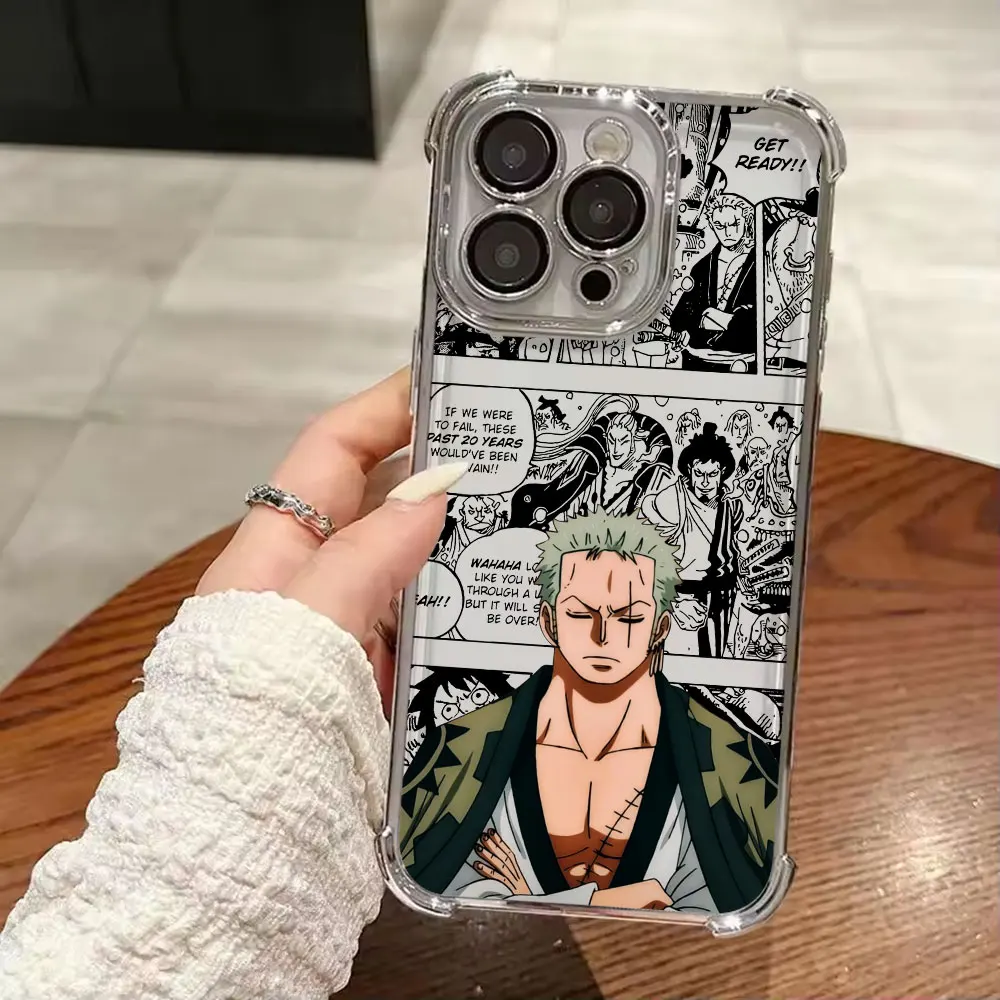 Anime Luffys Zoro Cool Plating Phone Case For Samsung A37 A57 A07 A36 A16 A35 A55 A25 A26 A05s A15 A54 A34 A24 A14 A05 A04 4G 5G