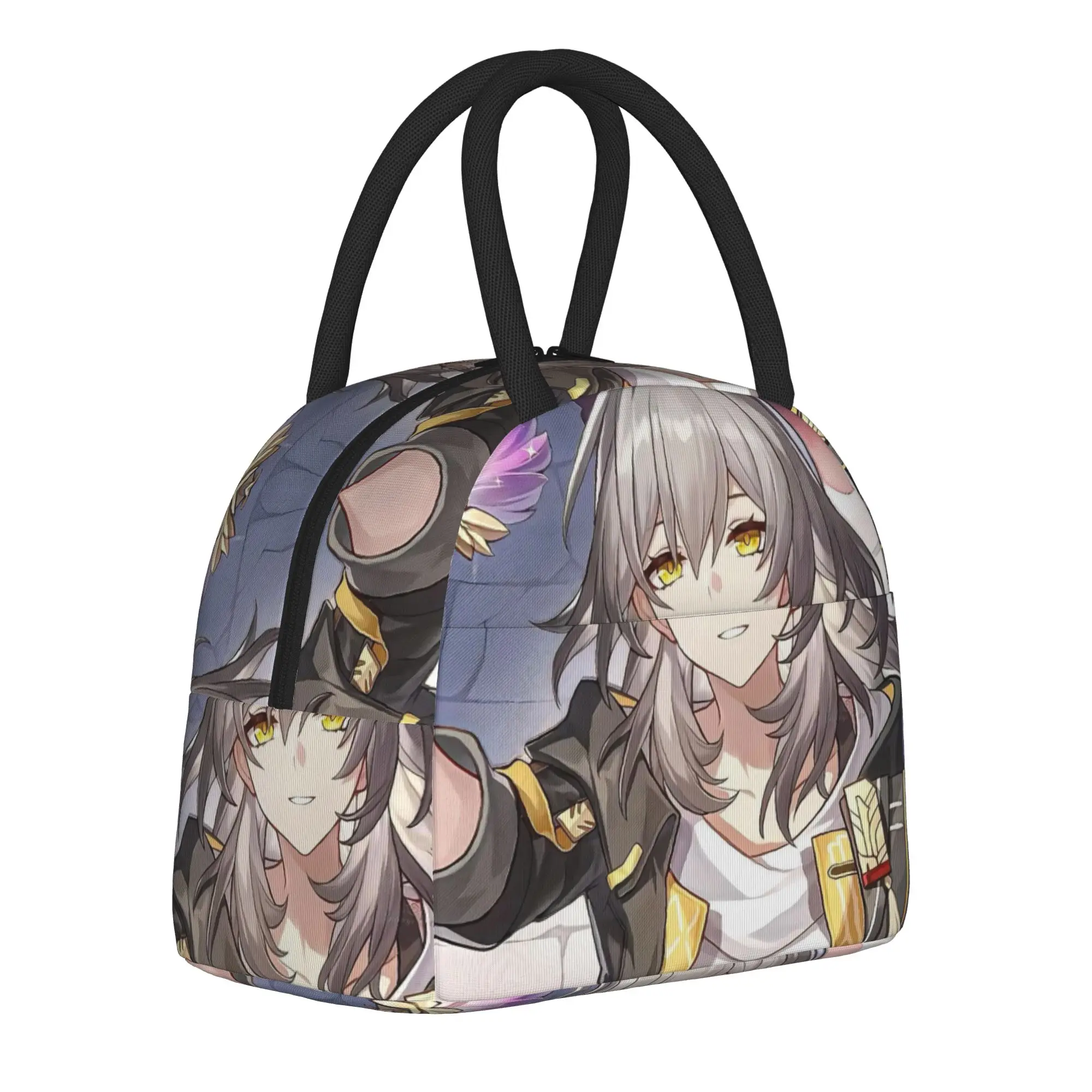 Insulated Lunch Tote Bag Honkai Star Rail Accessories  Lunch Food Box INS Trendy Cooler Thermal Lunch Box For Outdoor