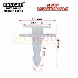 20Pcs Clips Car Wiper Deflector Panel Fixed Compatible With For Honda Accord Fit Crv Spirior