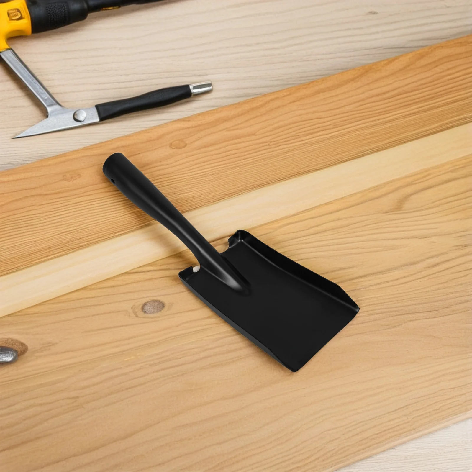 مجرفة يدوية من الفحم أداة حديقة من الصلب المنغنيز متعددة الوظائف لإزالة الثلوج في مزرعة الشاطئ خفيفة الوزن ومقاومة للصدأ في الهواء الطلق #2