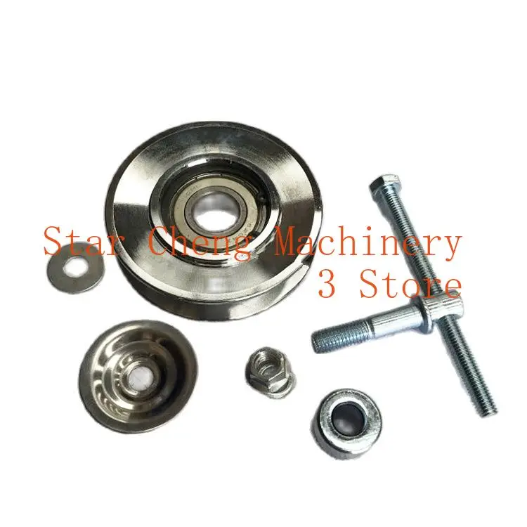 for Kobelco SK200 210 230 350-6E-8 Excavator Air Conditioning Belt Tensioner Air Conditioning Belt Sheaves