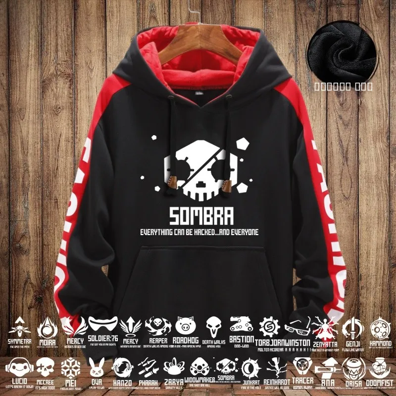 

Толстовка-худи Half Deathstroke 76 Soldiers Lucio Game, унисекс, флисовая куртка, молодежная модная одежда из полиэстера, хлопка и спандекса