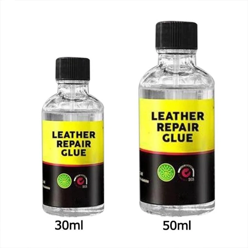 1/1.7 OZ Scratch Repair Soft Harmless Non-Toxic Leather Transparent Washable for Belt Sofa Bags Shoes