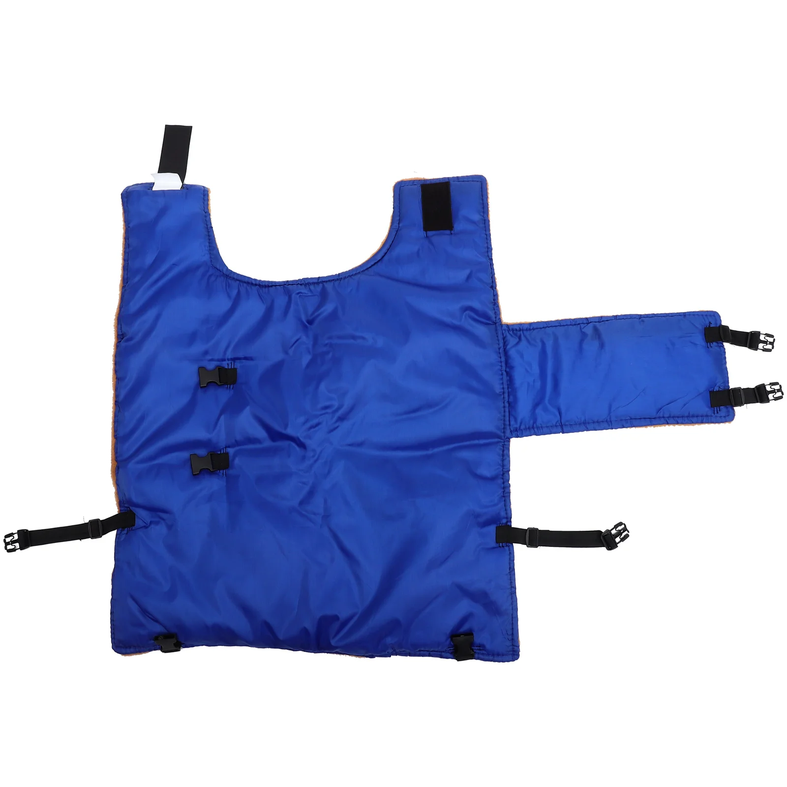 

Calf Vest Goat Winter Clothes Warm Apparel Hoodie Puppy Lamb Coat Silk Floss Clothing Miss Fleece Blanket