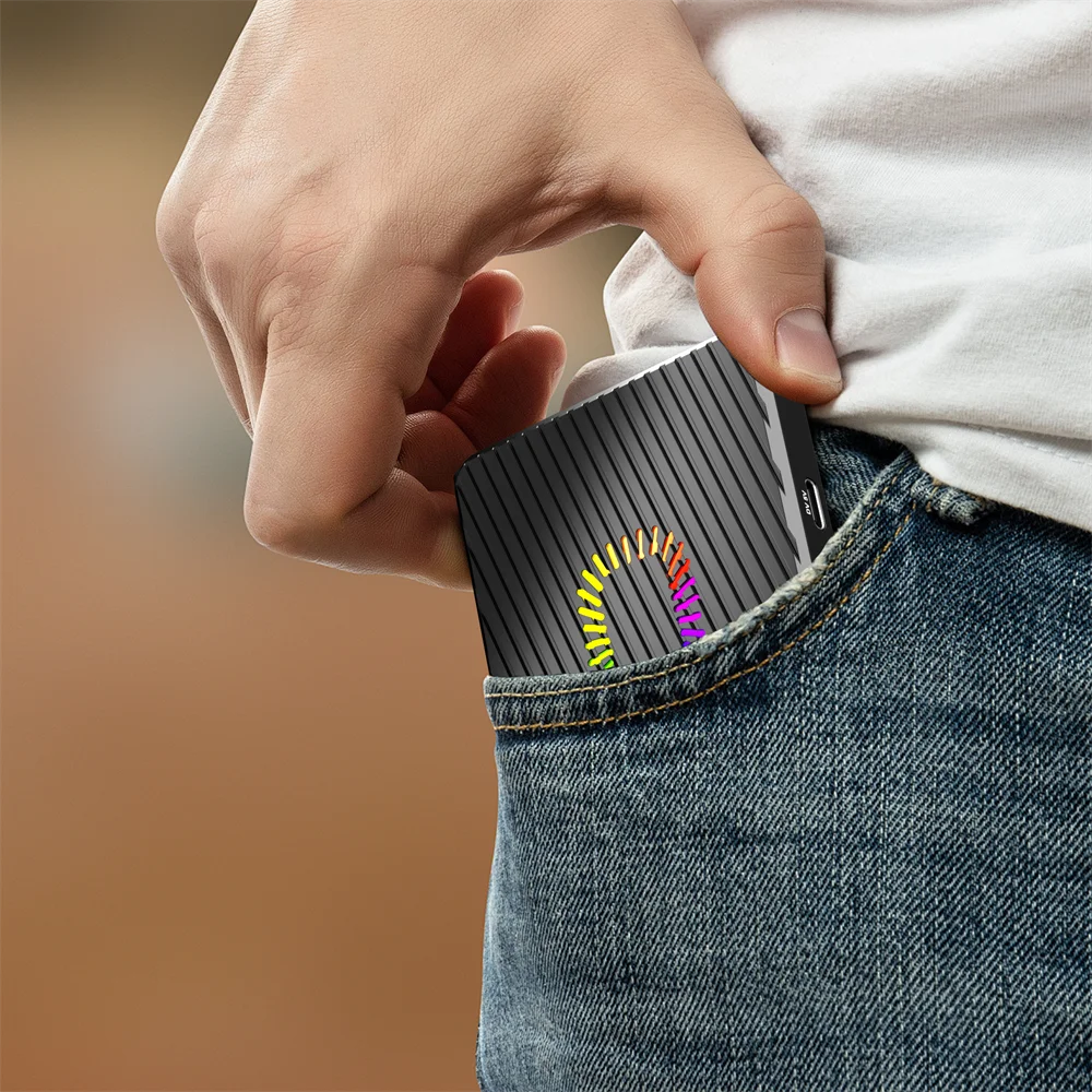 RGB Dual Bays M.2 Nvme y NGFF SSD Enclouse Case 10Gbps 8TB USB 3,2 tipo C estación de acoplamiento M2 PCIE Sata SSD adaptador de caja de disco para PC